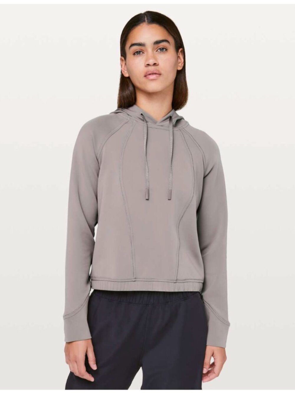 Lululemon Never Still Pullover Hoodie in Lunar Rock